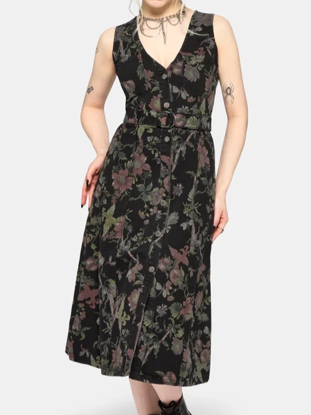 NWT Disturbia Denim Dress